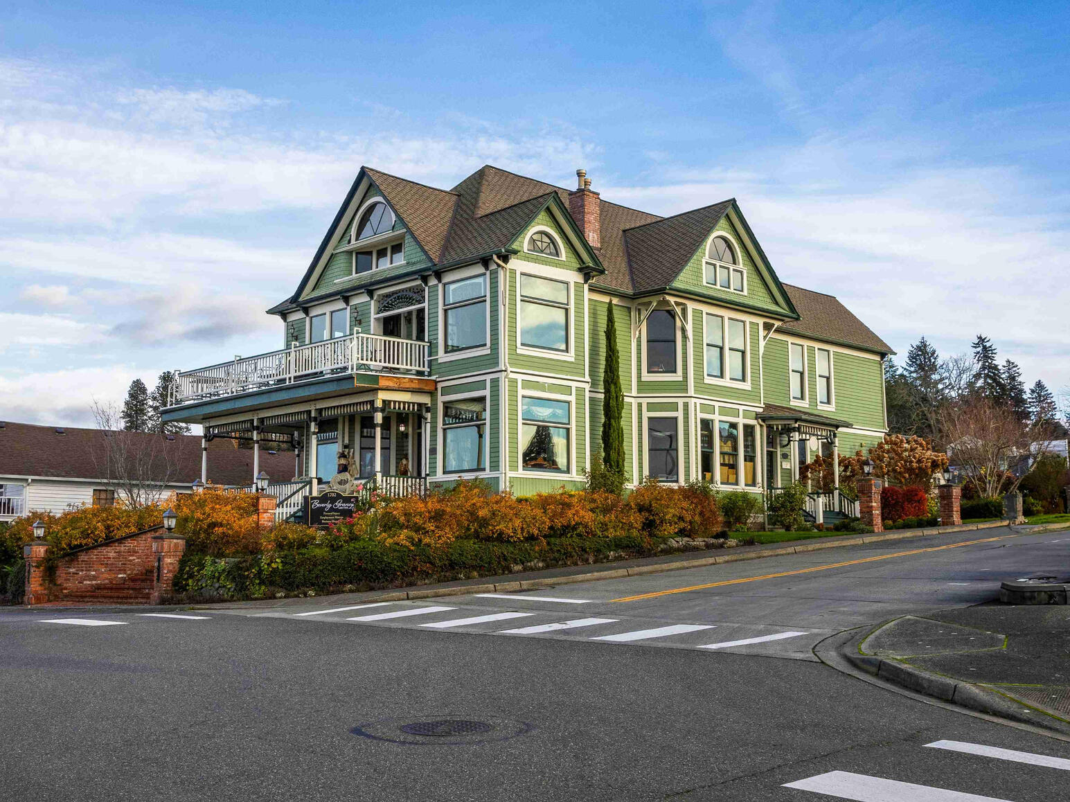 The perfect home This old Victorian-style home was just repainted and is a target audience for College Works Painting, Stillwater MN. We work on a lot of Victorian homes and are working on plenty more this summer.